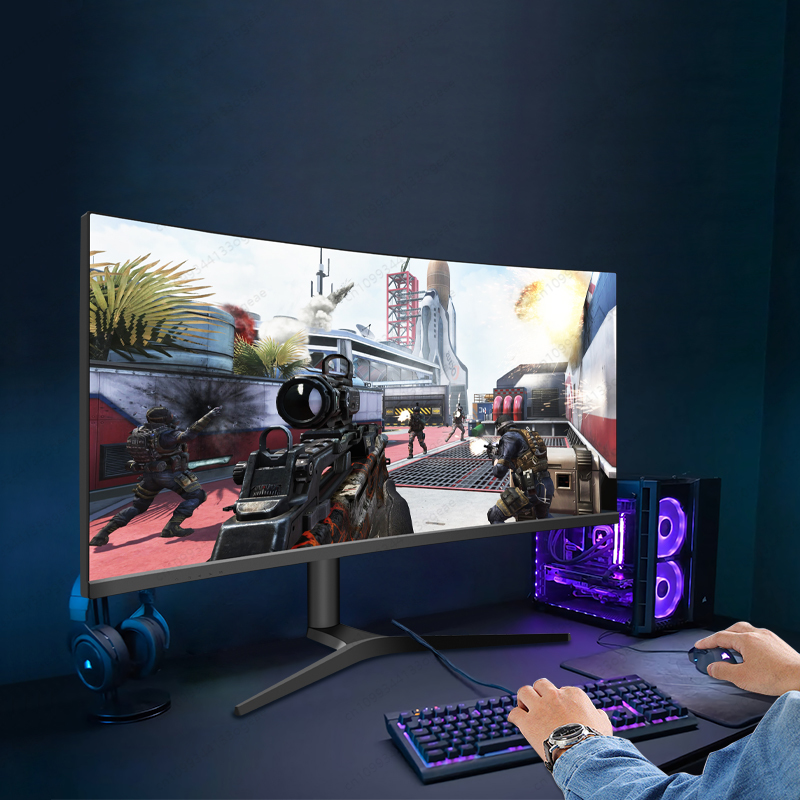 Gaming Monitor Curved - شاشة ألعاب 34 بوصة 4K من