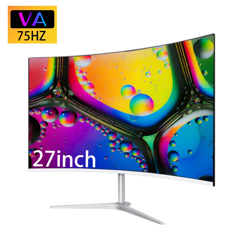 Gaming Monitor Curved - شاشة منحنية 27 بوصة 75 هرتز