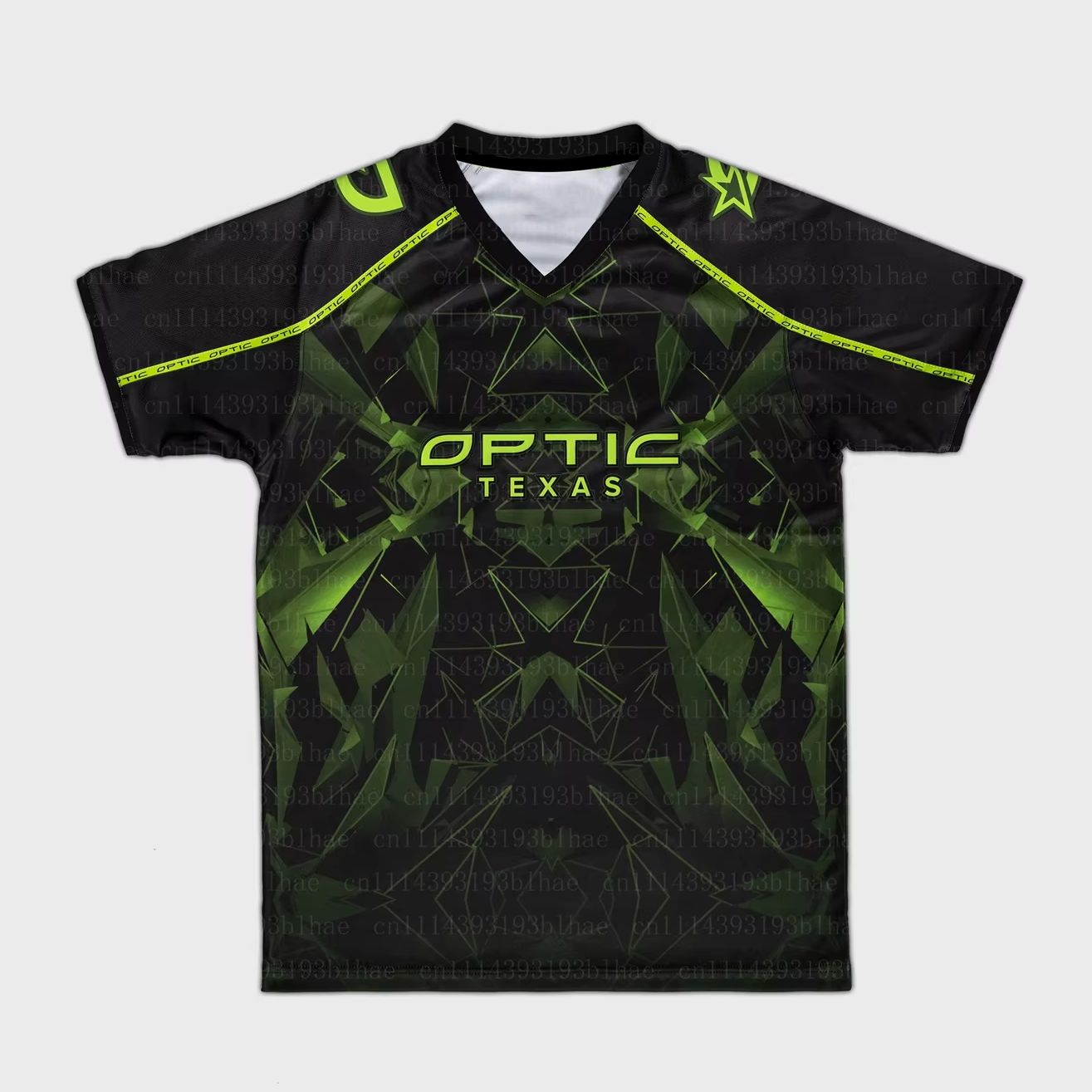 Esports Gaming T Shirt - تي شيرت رجالي مخصص بتصميم ثلاثي