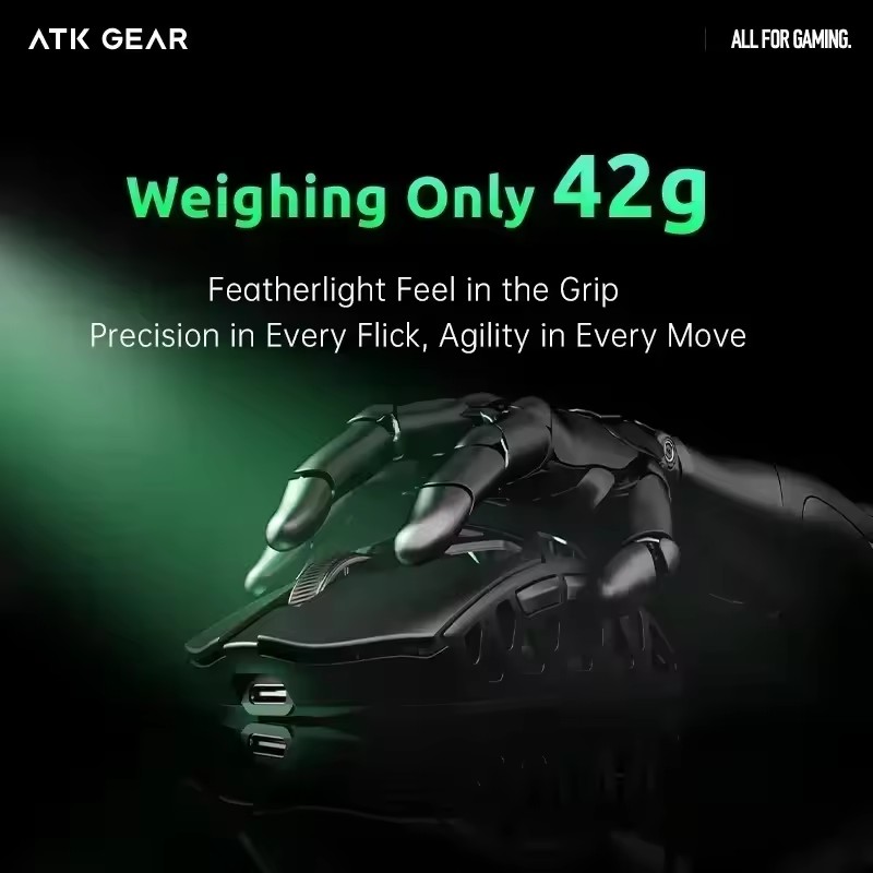 ATK FIERCE X ماوس الألعاب 8K م - مراجعة Gaming X Esports وسعره