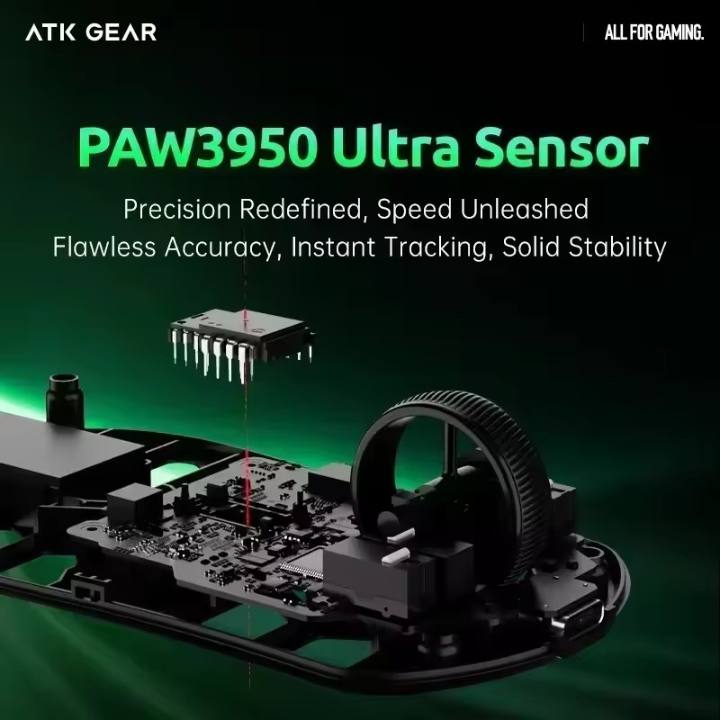 ATK FIERCE X ماوس الألعاب 8K م - مراجعة Gaming X Esports وسعره