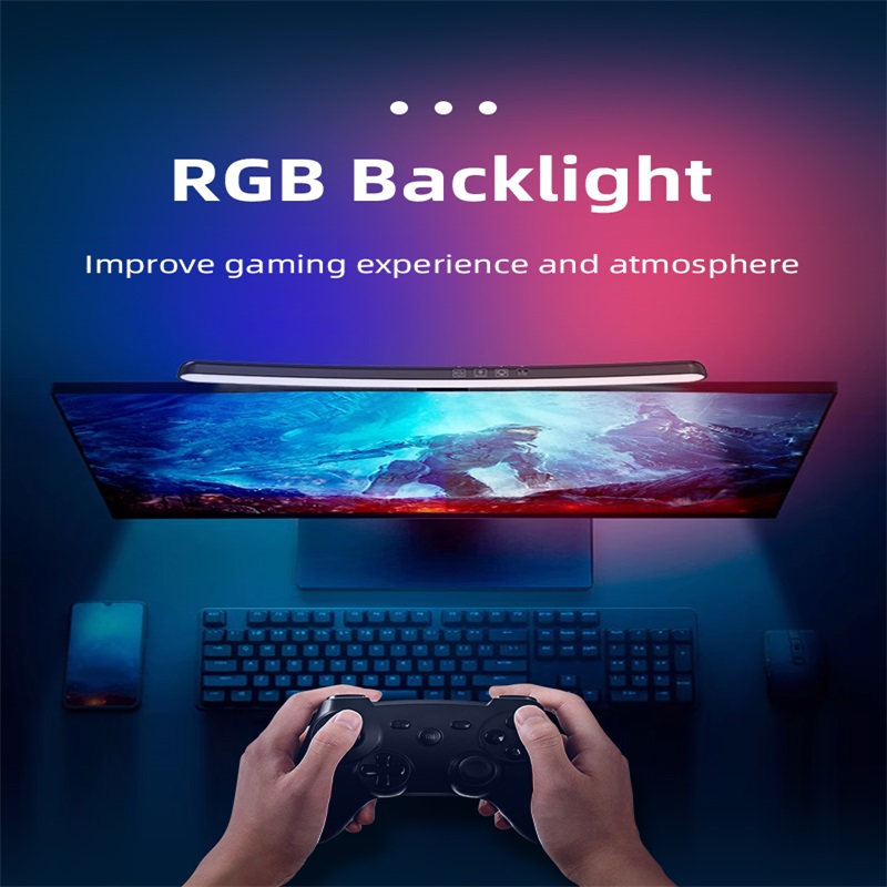شريط إضاءة شاشة LED منحني Rgb  - مراجعة Gaming Monitor Curved وسعره