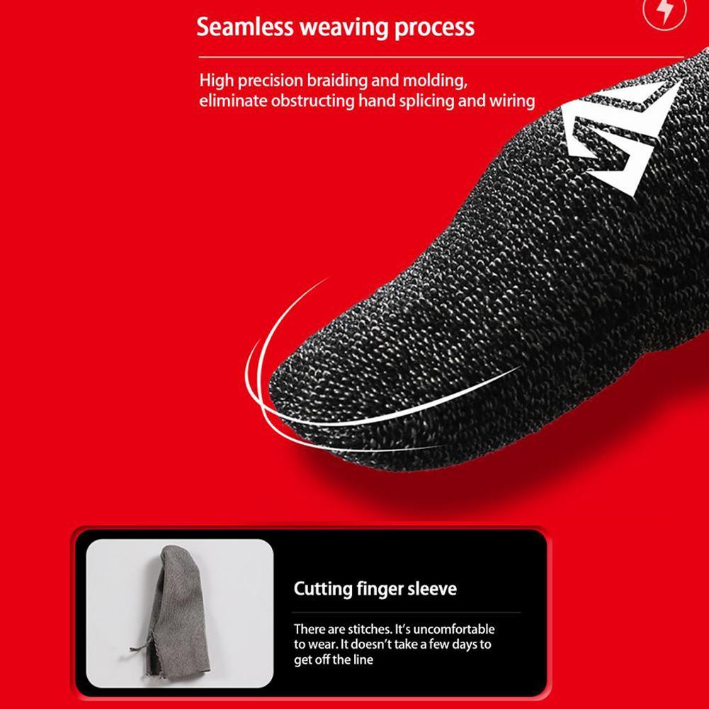 قطعتان من أغطية الأصابع للألعا - مراجعة Esports Gaming Gloves وسعره
