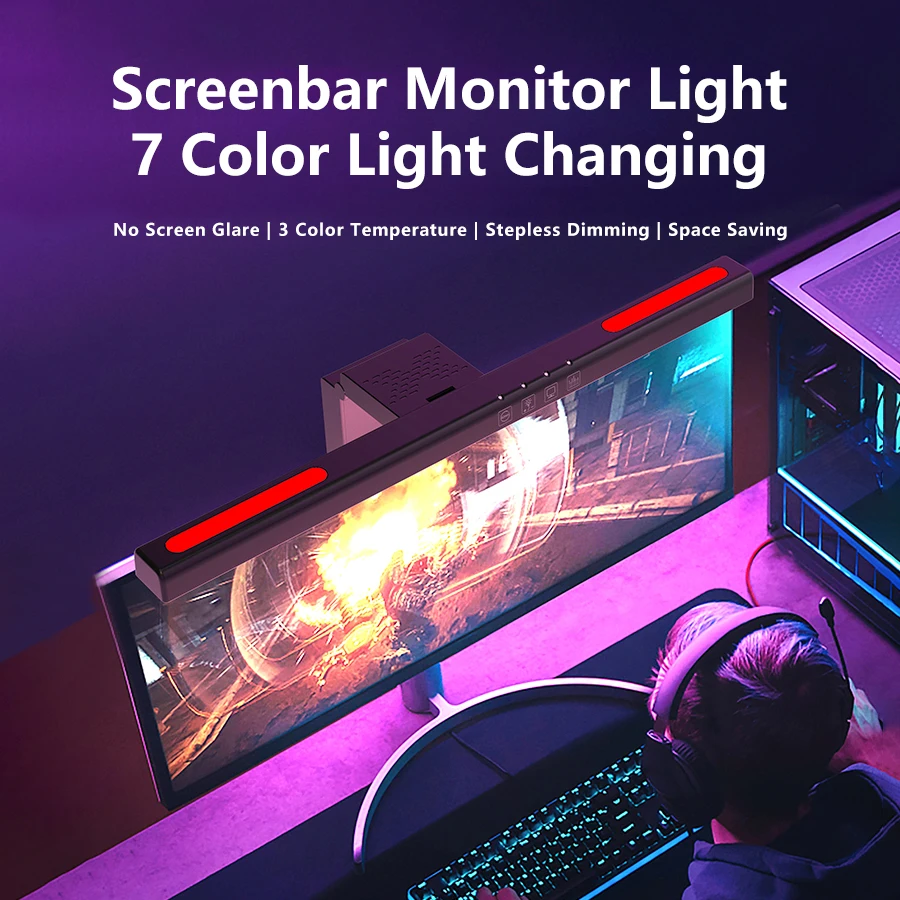 USB ستبليس يعتم شاشة مصابيح تع - مراجعة Gaming Monitor Curved وسعره