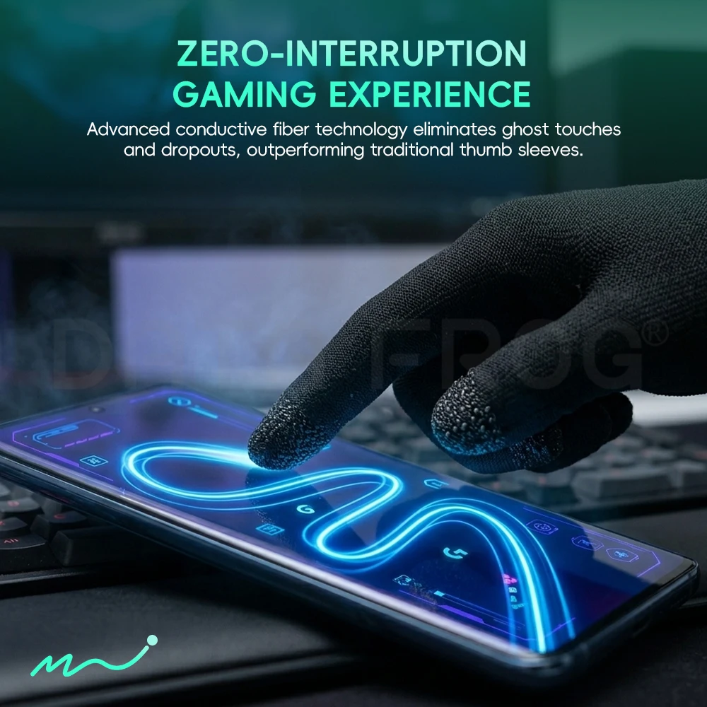 قفازات الألعاب المحمولة من دات - مراجعة Esports Gaming Gloves وسعره