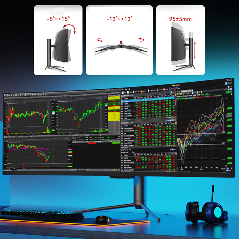 شاشة ألعاب منحنية واسعة للغاية - مراجعة Gaming Monitor Curved وسعره