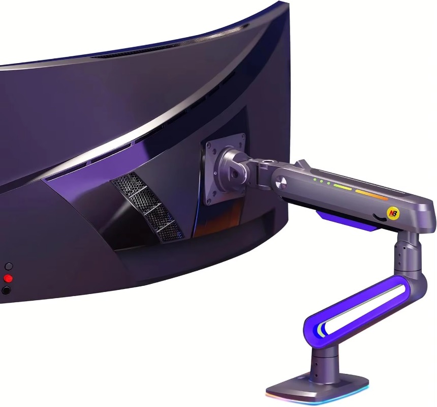 ذراع شاشة الألعاب ERGONOMIC لش - مراجعة Gaming Monitor Curved وسعره