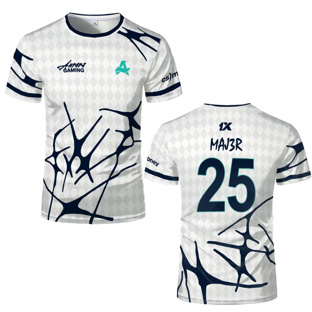 فريق الرياضات الإلكترونية أورو - مراجعة Esports Gaming T Shirt وسعره