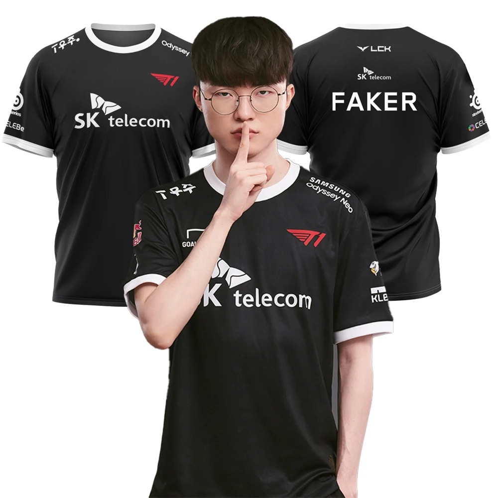 قميص فريق SKT T1 لـ League of  - مراجعة Esports Gaming T Shirt وسعره