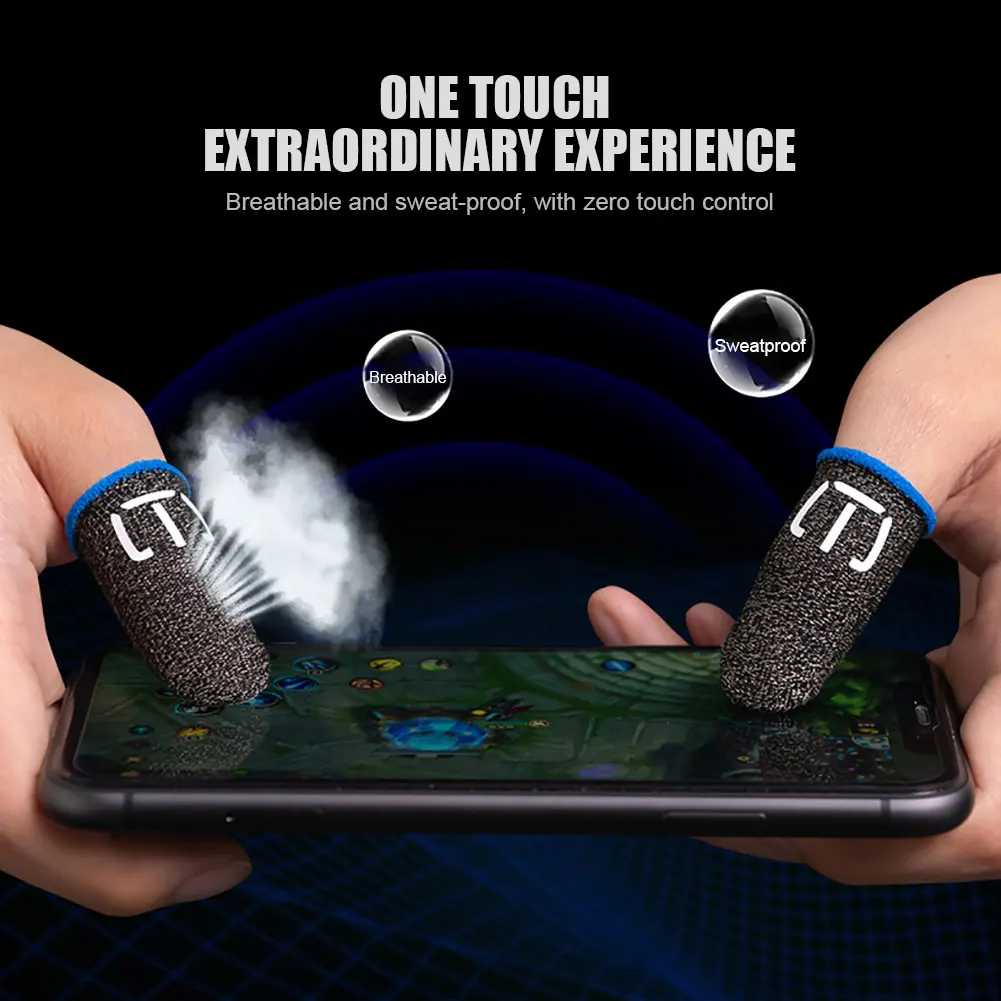 غطاء إصبع مضاد للانزلاق للاعبي - مراجعة Esports Gaming Gloves وسعره