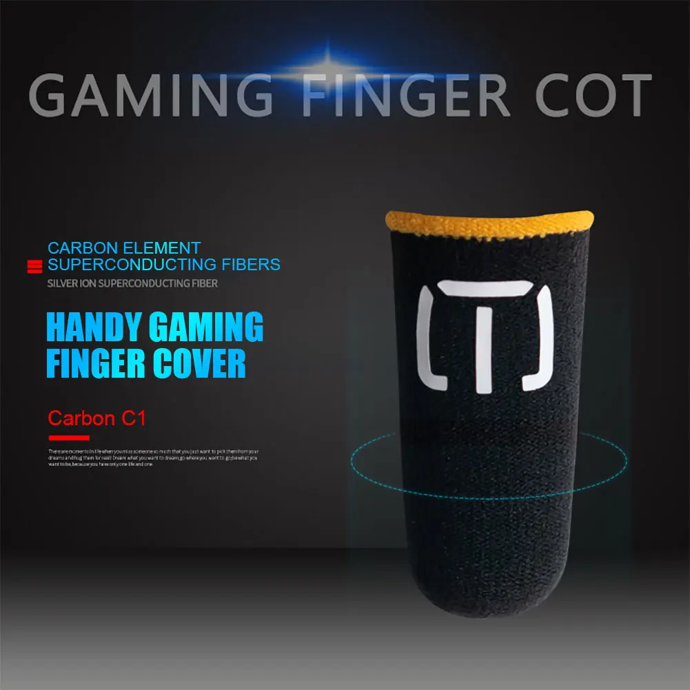 غطاء إصبع مضاد للانزلاق للاعبي - مراجعة Esports Gaming Gloves وسعره